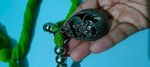 ♥️💚 Set Of Tussle nacklace and adjustable brangel