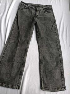 Stylish Washed Grey Jeans