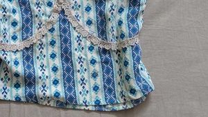 Boho Blue lace cami
