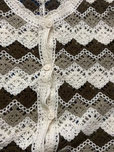 Crochet Knit Cardigan