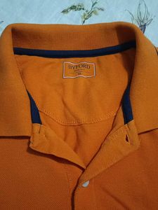Men's Orange Polo T-Shirt