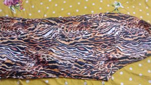 34 size Boho Wide Leg Animal Print Pants