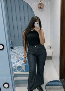 SO Women Dark Grey Bootcut Jeans