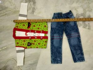 Green Jacket Set For 1 Yr Baby To 3 Yr Baby