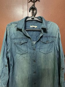 Denim Shirt Dress