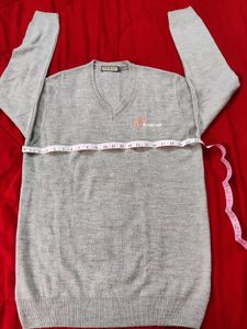Men's V-Neck Knit Sweater
