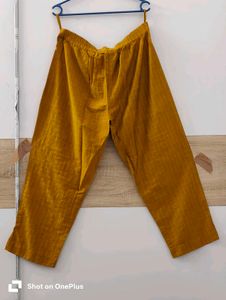 Avaasa Mustard Palazzos