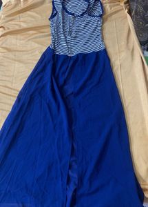 causal kurti with a slit in the front