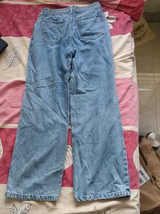 Light Wash Wide Leg Jeans