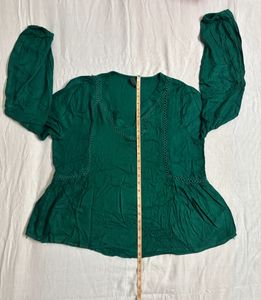 LOV Green Tunic/Top