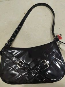 y2k Dark Brown Hobo Bag