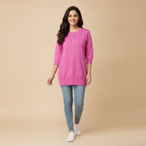 Cute Pink Knit Top💕