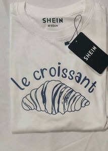 Croissant Graphic Tee - Casual Chic