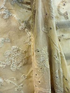 hand Embroidered Chikankari saree