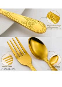 4 (2fork + 2 spoon)