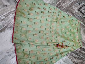Pure Banaras Half Saree