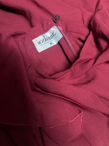 Maroon Formal top