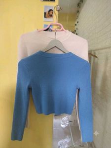 Combo Zara Sweater Crop Top