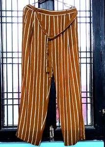 Straight Brown Trouser
