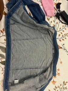jeans crop style jacket