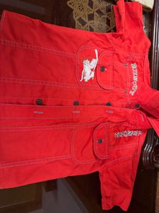 Red Boys' Shirt