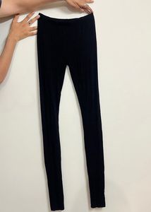 Melange Black Leggings