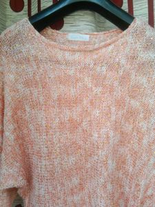 Peach Knit Sweater - Stylish &amp; Comfy