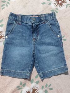 Classic Blue Denim Shorts