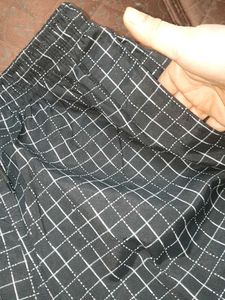 Men's Grid Pattern Athletic Shorts