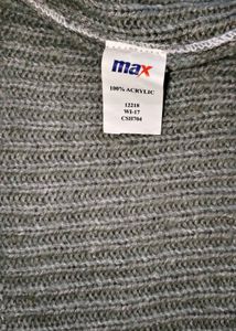 Women's Knit Longline Cardigan / Open front shrug