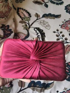 Elegant Ruched Clutch Bag