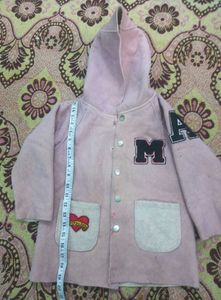 Cute Kids' Patchwork Hooded Jacket