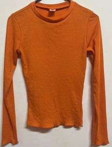 Ribbed Long Sleeve Top