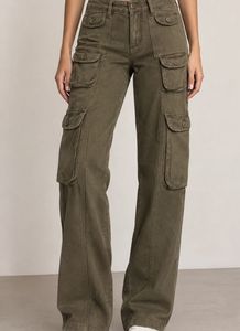 Olive Green Cargo Pants