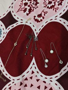 Jewellery Set Collection(23earrings1chain)