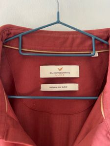 Blackberrys Luxe Premium Silk Blend Shirt