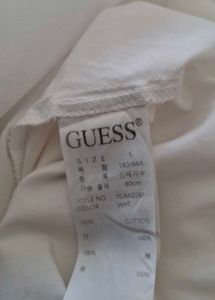 GUESS white shirt