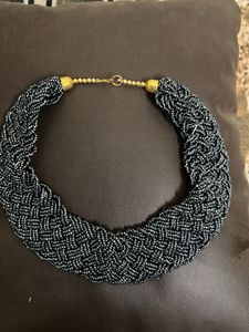 Chic Beaded Statement Necklace