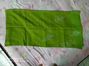 Green Embellished Saree