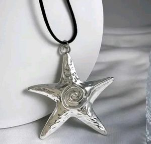 Y2k Starfish Pendant Necklace