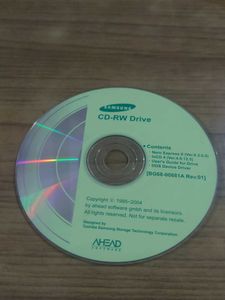 Original Samsung CD-RW Drive Software and drivers