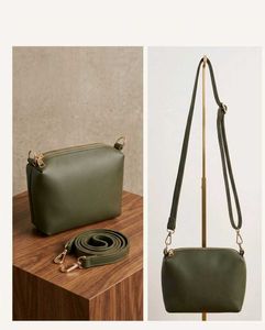 Olive Green Crossbody Bag