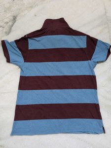 Striped Polo T-Shirt