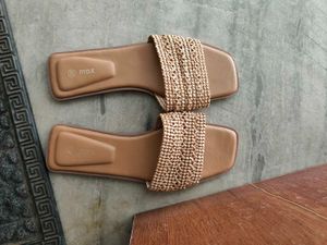 Stylish Woven Strap Flat Sandals