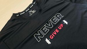Hrx Black Fancy Tshirt