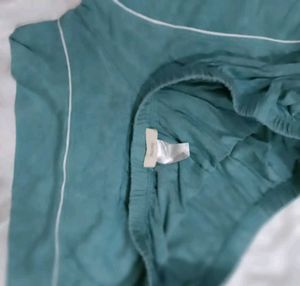 Comfortable Teal Pajama Shorts