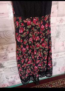 Set Of Two Elegant Floral Maxi Dresses