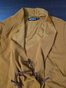 Stylish Sassafras Open Front Jacket