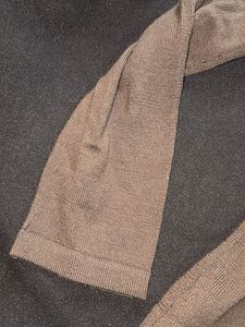 Classic Brown Turtleneck Top