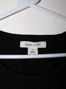 Black Cropped T-Shirt